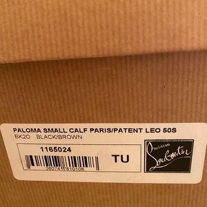 100% AUTHENTIC Christian Louboutin Paloma Tote Bag